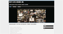Desktop Screenshot of nextlevelbrands.com